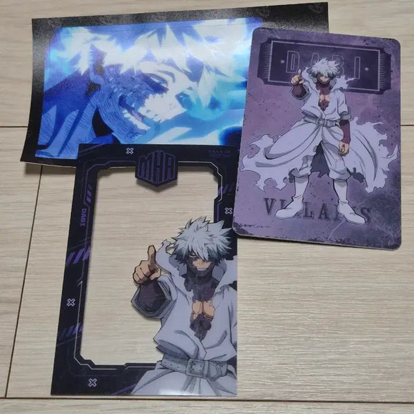 [BUNJANG] My Hero Academia Dabi Todoroki Touya Collaboration Cafe Card & Keyring Bundle Set / 나히아 히로아카 다비 토도로키 토우야 콜라보카페 카드&키링 굿즈 일괄 판매