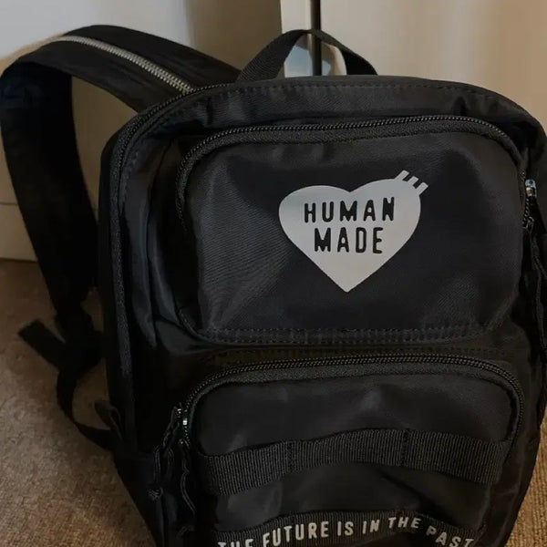 [BUNJANG] Human Made One Shoulder Bag Black / 휴먼메이드 원숄더백 블랙