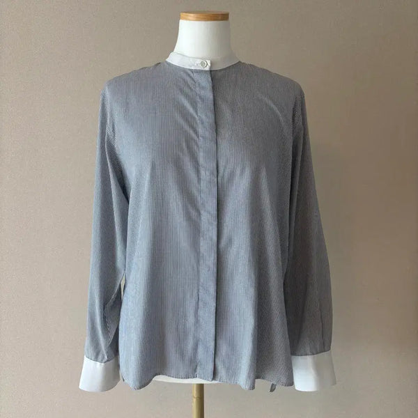[BUNJANG] Fendi Women's Stripe Shirt / [정품] Fendi 펜디 여성 스트라이프 셔츠
