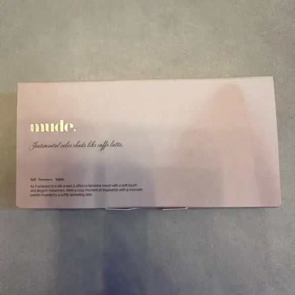 [BUNJANG] Mude Shaw Moment Eyeshadow Palette 05 Toffee Nut Latte / 뮤드 숄 모먼트 아이섀도우 팔레트 05 토피넛 라떼