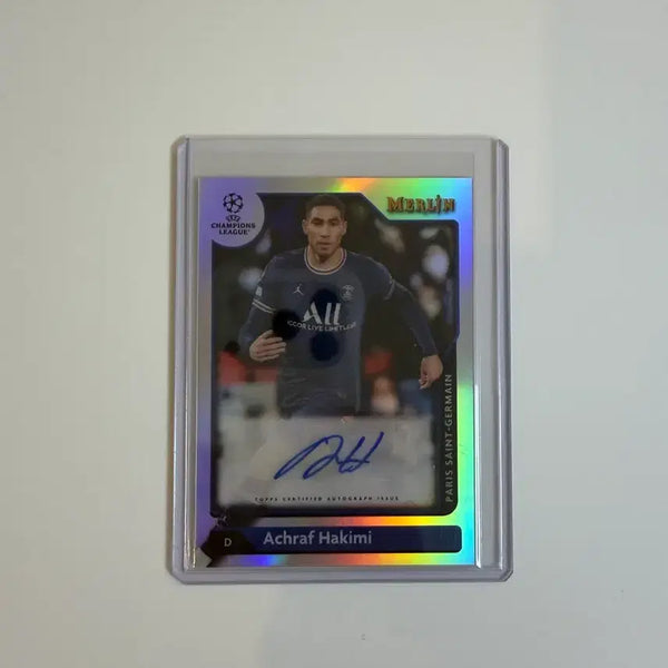 [BUNJANG] Achraf Hakimi Autographed Card / 아슈라프 하키미 오토카드