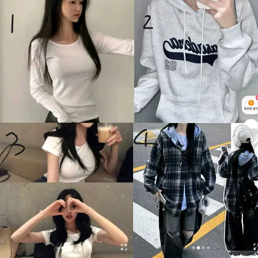 [BUNJANG] Ablley Short Sleeve T-Shirts - Affordable & Declutter Sale / 에이블리 옷 반팔 싸게 판매 급처옷장정리