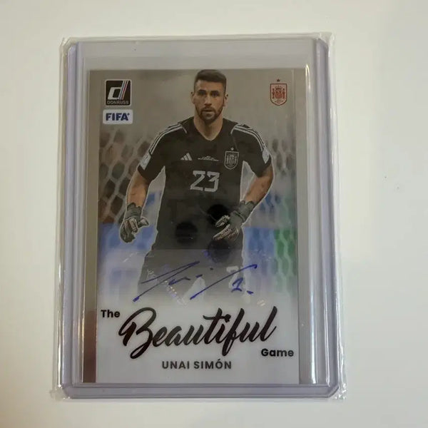[BUNJANG] Unai Simón Autographed Card / 우나이 시몬 오토카드