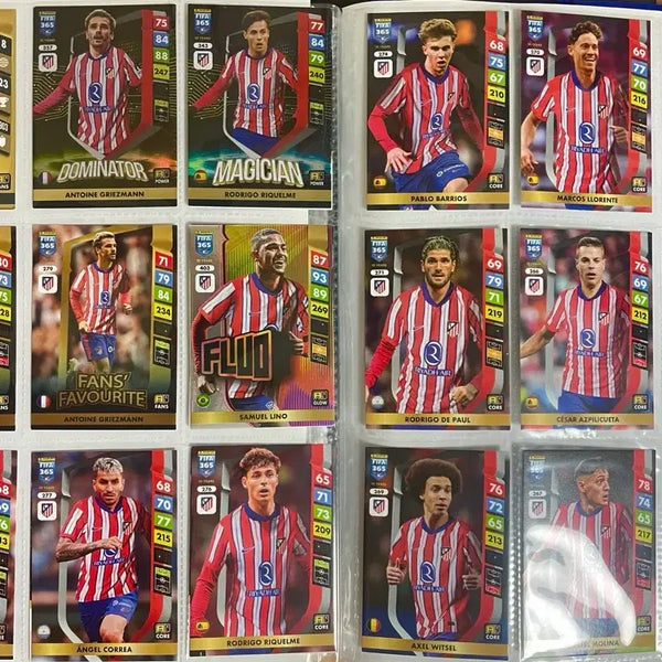 [BUNJANG] Atletico Madrid Team Set Collection Panini Soccer Cards / 아틀레티코마드리드 팀 세트 컬렉션 파니니 축구카드