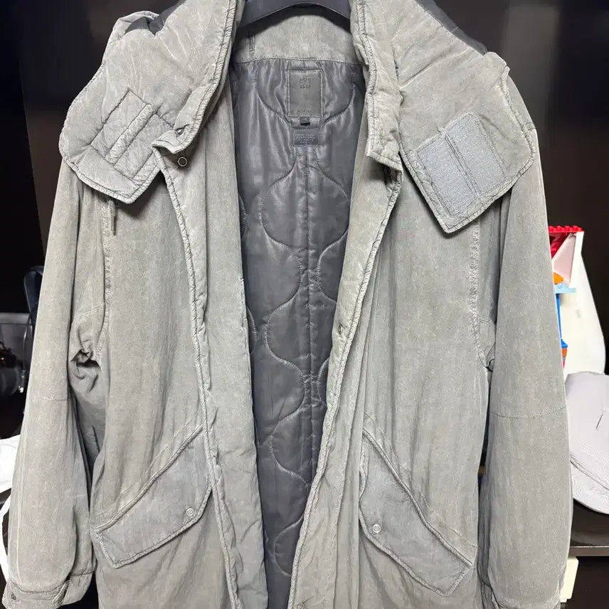 [BUNJANG] Polilteru Pillow Milpaka 23FW Olive Grey Size 4 / 4) 폴리테루 필로우 밀파카 23fw 올리브 그레이