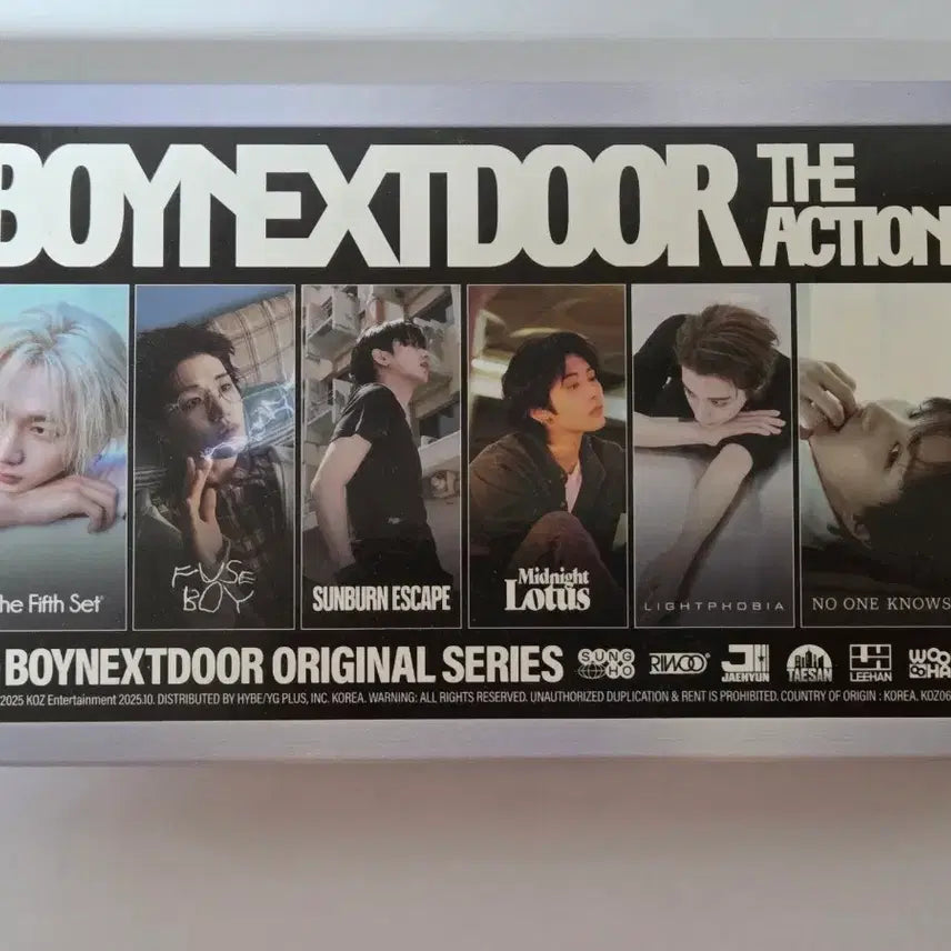 [BUNJANG] BOYNEXTDOOR THE ACTION Jaehyun Unsealed Album / 보이넥스트도어 THE ACTION 명재현 개봉앨범