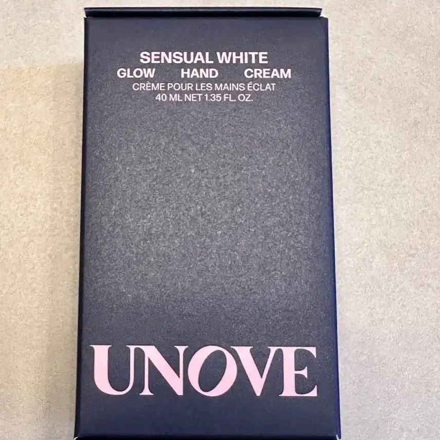 [BUNJANG] Uno F. Sensual White Glow Hand Cream 40ml / 우노브 센슈얼 화이트 글로우 핸드크림 40ml