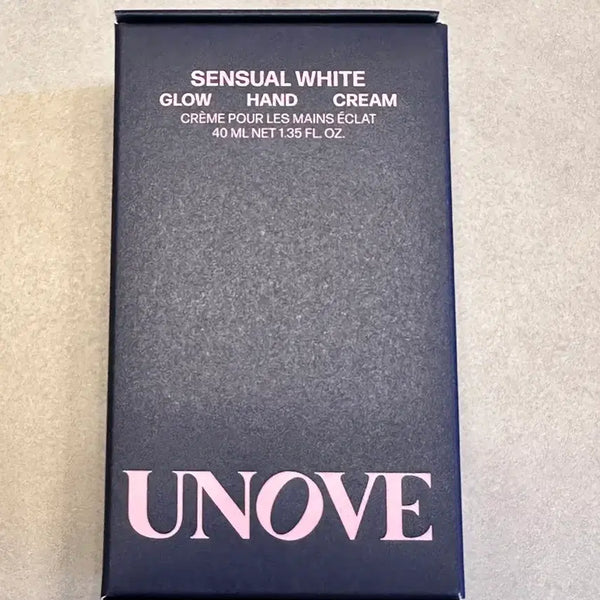 [BUNJANG] Uno F. Sensual White Glow Hand Cream 40ml / 우노브 센슈얼 화이트 글로우 핸드크림 40ml