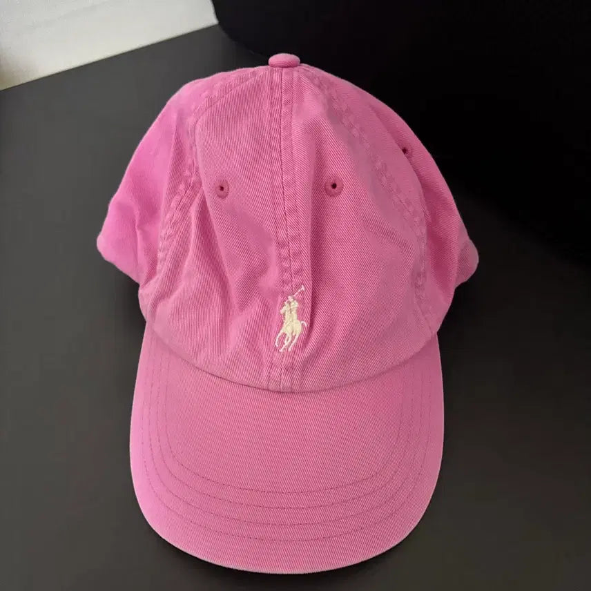[BUNJANG] Vintage Polo Pink Ball Cap / 빈티지 폴로 핑크 볼캡 모자