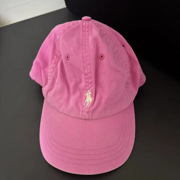 [BUNJANG] Vintage Polo Pink Ball Cap / 빈티지 폴로 핑크 볼캡 모자