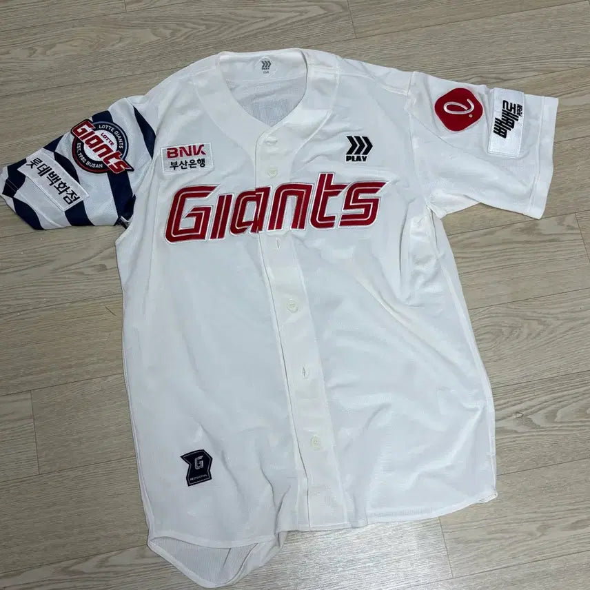 [BUNJANG] LOTTE GIANTS Jeon Min Jae Professional Home Baseball Jersey / [XXL110]급처)롯데자이언츠 홈 프로페셔널 전민재 배번,싸인 손마킹 유니폼