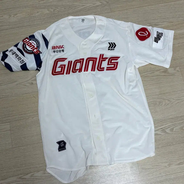 [BUNJANG] LOTTE GIANTS Jeon Min Jae Professional Home Baseball Jersey / [XXL110]급처)롯데자이언츠 홈 프로페셔널 전민재 배번,싸인 손마킹 유니폼
