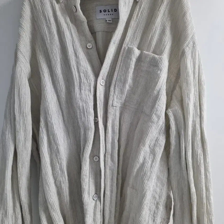 [BUNJANG] Solid Homme Corduroy Shirt Size 48 / 솔리드옴므 코듀로이 셔츠 48사이즈