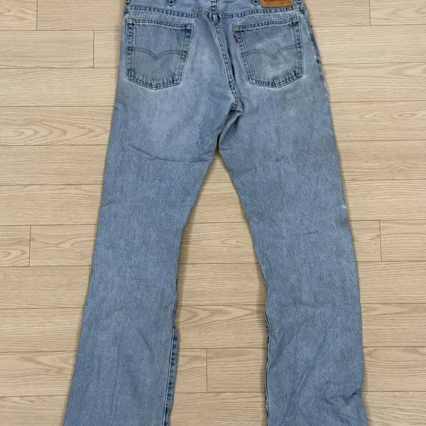 [BUNJANG] Levi's 517 Light Wash Bootcut Jeans W34 L34 / 리바이스 517 W34 L34 연청 부츠컷 청바지