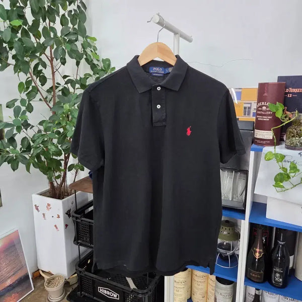 [BUNJANG] Polo Ralph Lauren Pique Collar Short Sleeve T-Shirt L / 폴로랄프로렌 피케 칼라 반팔티셔츠 L