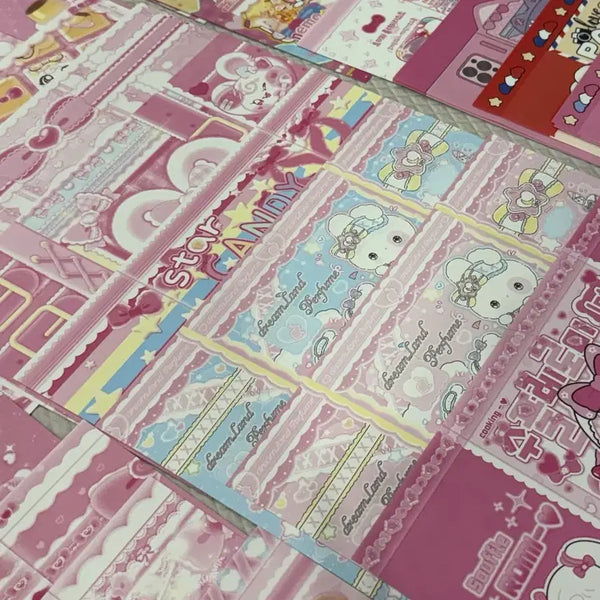 [BUNJANG] Mugunghwa Wrapping Paper Mix (300 sheets) / 포용 처분 랩믹 300장(5장*60도안)