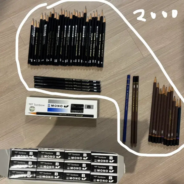 [BUNJANG] Tombow Mono Pencil Set / 톰보우 모노 연필 세트