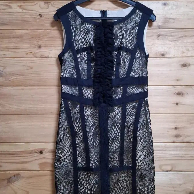 [BUNJANG] Misha Black Lace Dress / 미샤 레이스 원피스