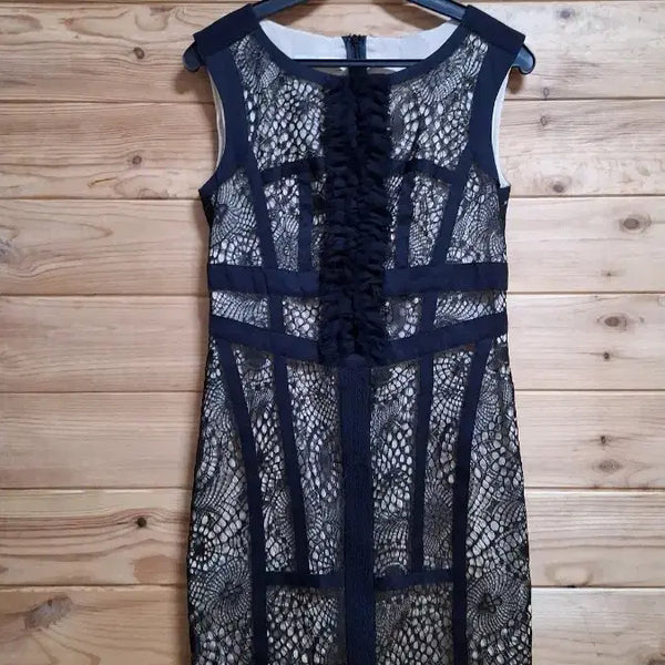 [BUNJANG] Misha Black Lace Dress / 미샤 레이스 원피스
