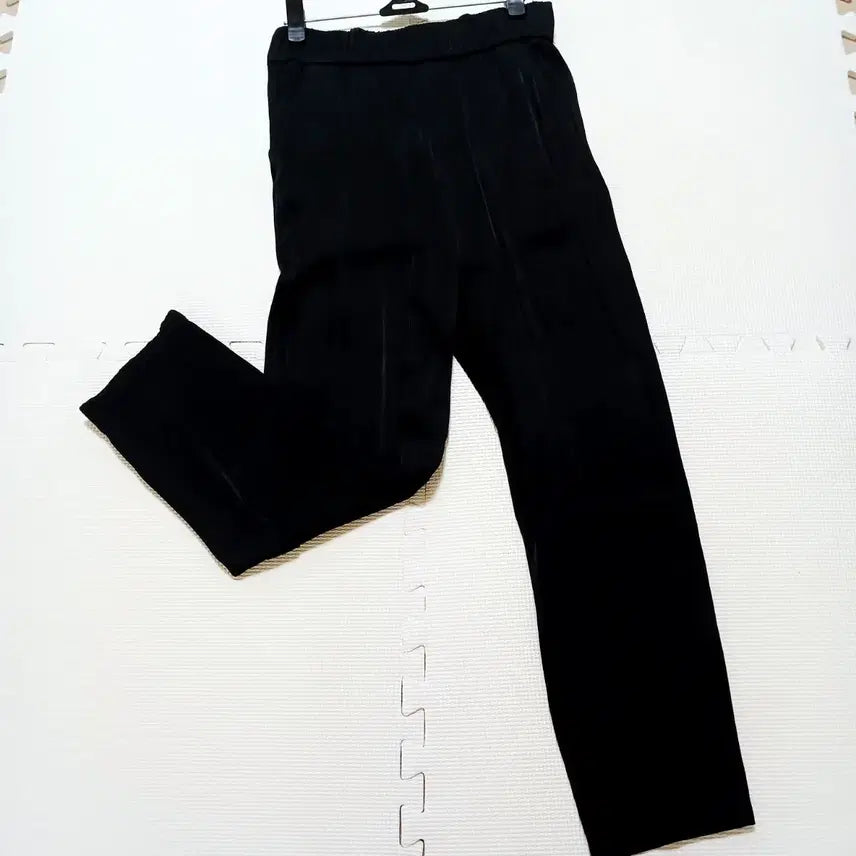 [BUNJANG] Zara Black Satin Pants XS / 자라 블랙 새틴 팬츠 XS