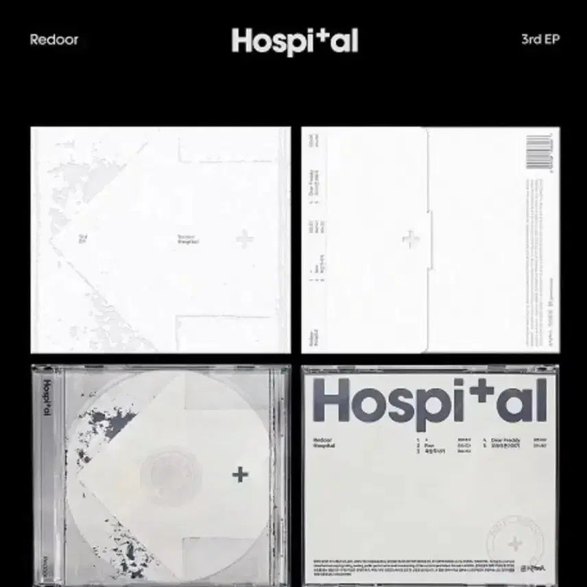 [BUNJANG] RIDDOER EP 3rd Mini Album 'Hospital' Sealed CD / 리도어 - EP 3집 Hospital  (미개봉 CD)