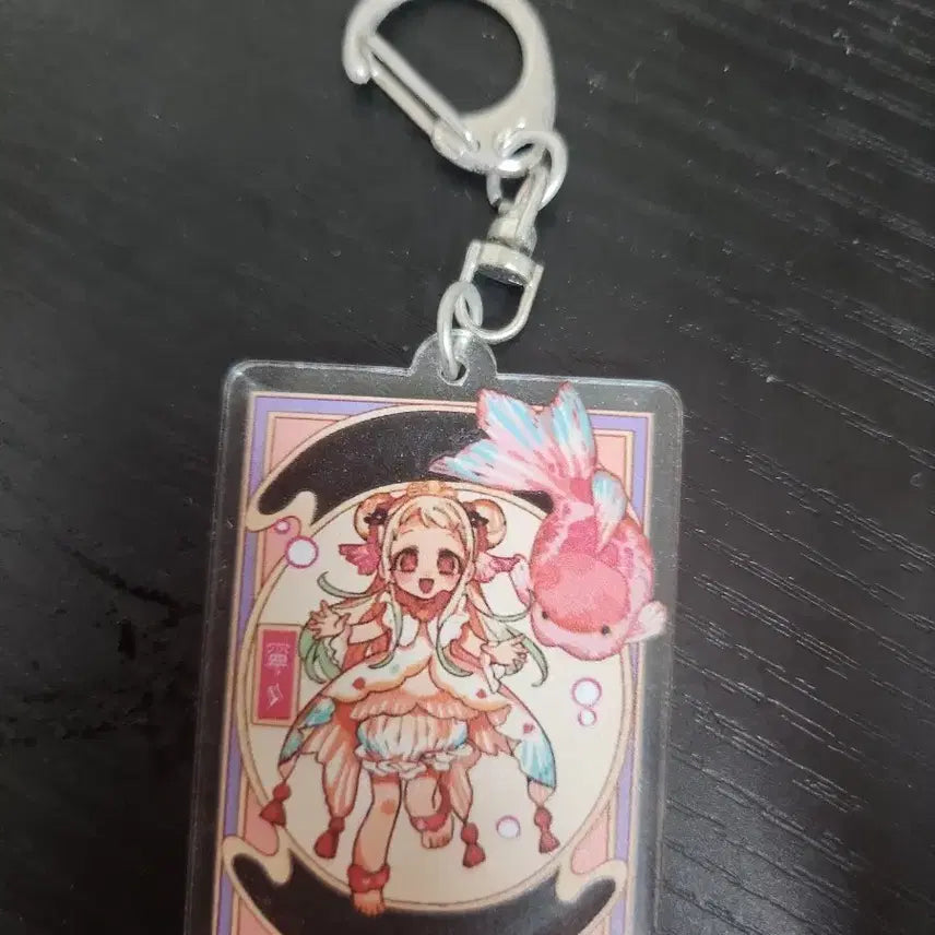 [BUNJANG] Jibaku Shonen Hanako-kun Yashiro Nene Goldfish Acrylic Keyring / (휴가철 할인)지박소년 하나코군 야시로 네네 금붕어 아크릴키링 팝니다