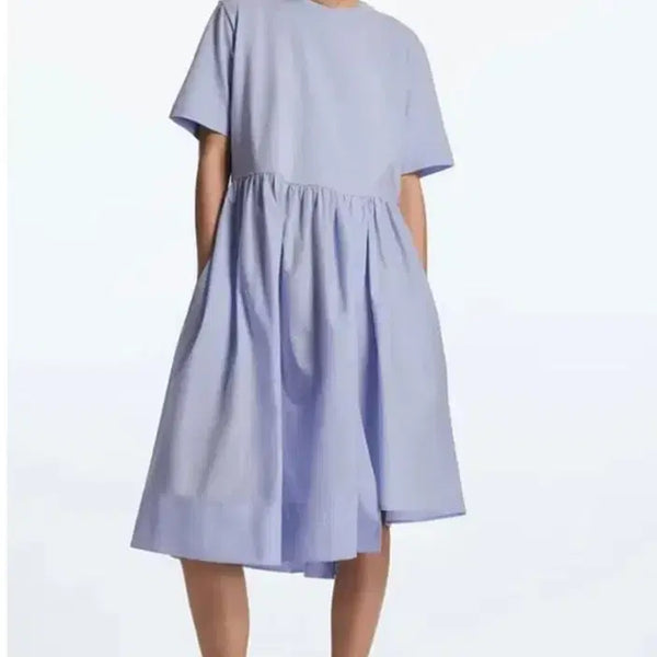 [BUNJANG] COS Lavender Cotton Dress - EU Size S / 코스 COS 라벤더 코튼 원피스 eur S사이즈