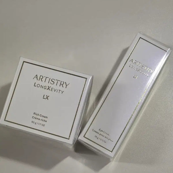 [BUNJANG] Amway Longivity LX Rich Cream & Eye Cream Set / 암웨이 롱제비티 셋트