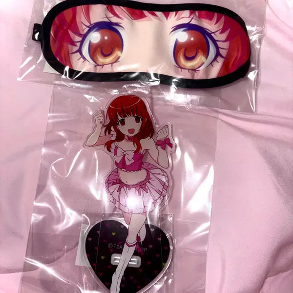 [BUNJANG] Prism Stone Ira Big Acrylic Stand & Sleep Mask Bundle (Sealed) / 프리즘스톤 아이라 빅아크릴+ 안대 일괄 미개봉