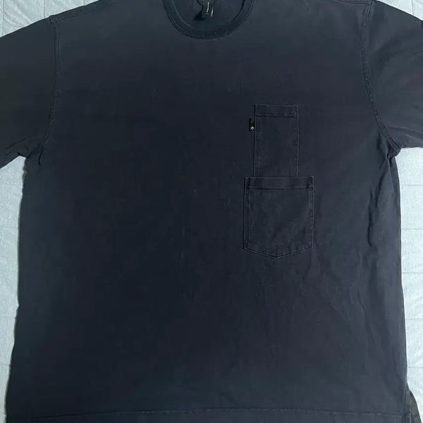 [BUNJANG] Moif Oversized Fit Short Sleeve T-Shirt Navy / 모이프 반팔 티셔츠 2사이즈