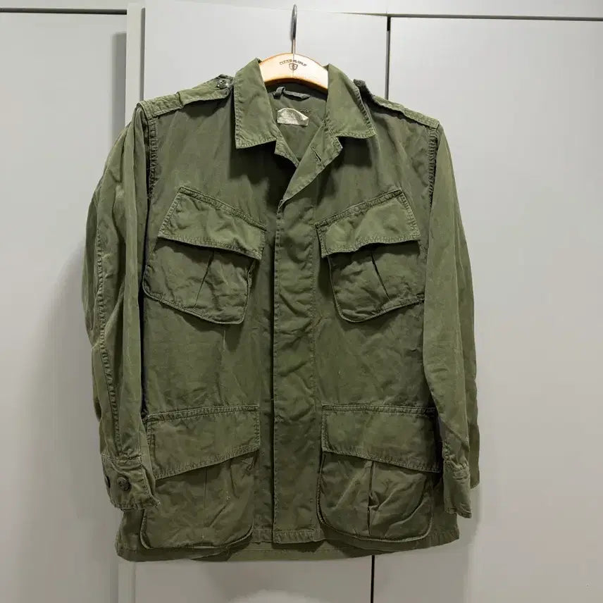 [BUNJANG] US Army M-1951 Field Jacket (2nd Gen, Small Short) / (레어) 미군 정글퍼티그 2세대 스몰숏 포플린