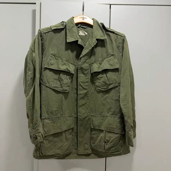 [BUNJANG] US Army M-1951 Field Jacket (2nd Gen, Small Short) / (레어) 미군 정글퍼티그 2세대 스몰숏 포플린