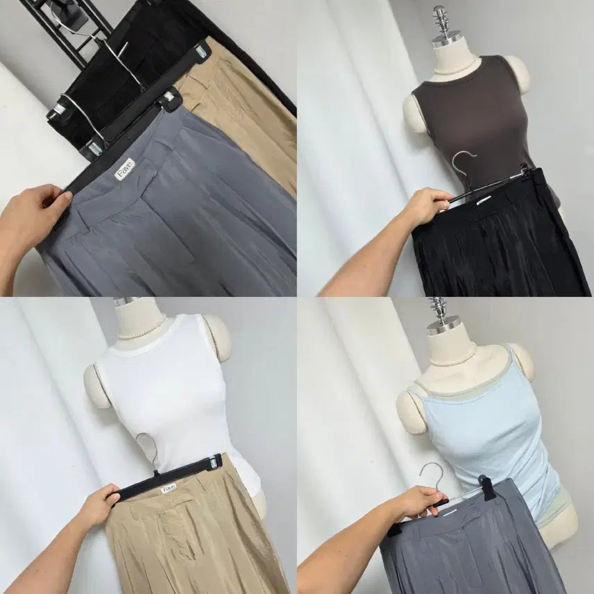[BUNJANG] Favorite Silky Slacks (S) / 새-페이보릿-실키 슬랙스(s)