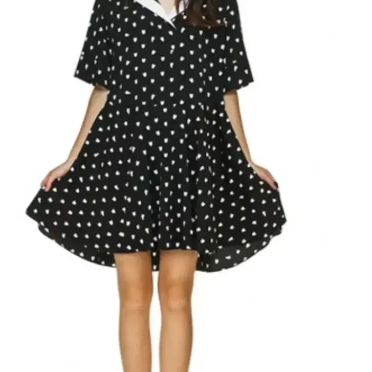 [BUNJANG] Lucky Chouette Sailor Collar Dress / 럭키슈에뜨 세일러카라 원피스