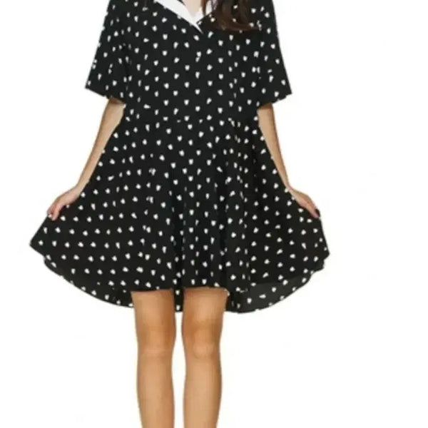 [BUNJANG] Lucky Chouette Sailor Collar Dress / 럭키슈에뜨 세일러카라 원피스
