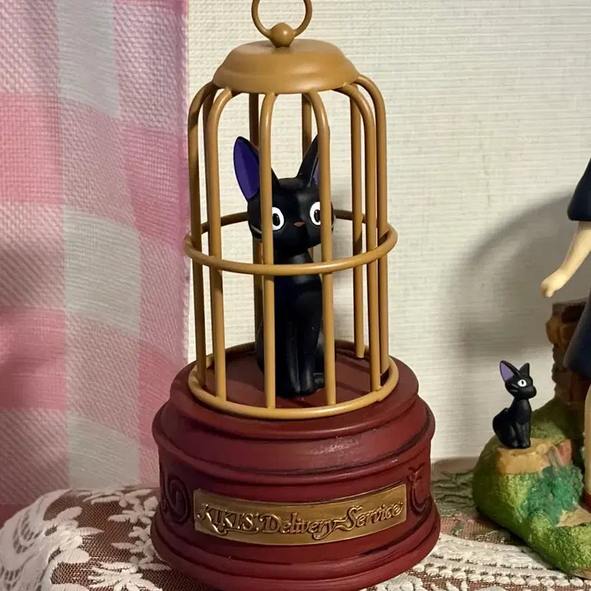 [BUNJANG] Ghibli Kiki's Delivery Service Jiji Figure Music Box / 지브리 마녀배달부키키 지지 피규어 오르골