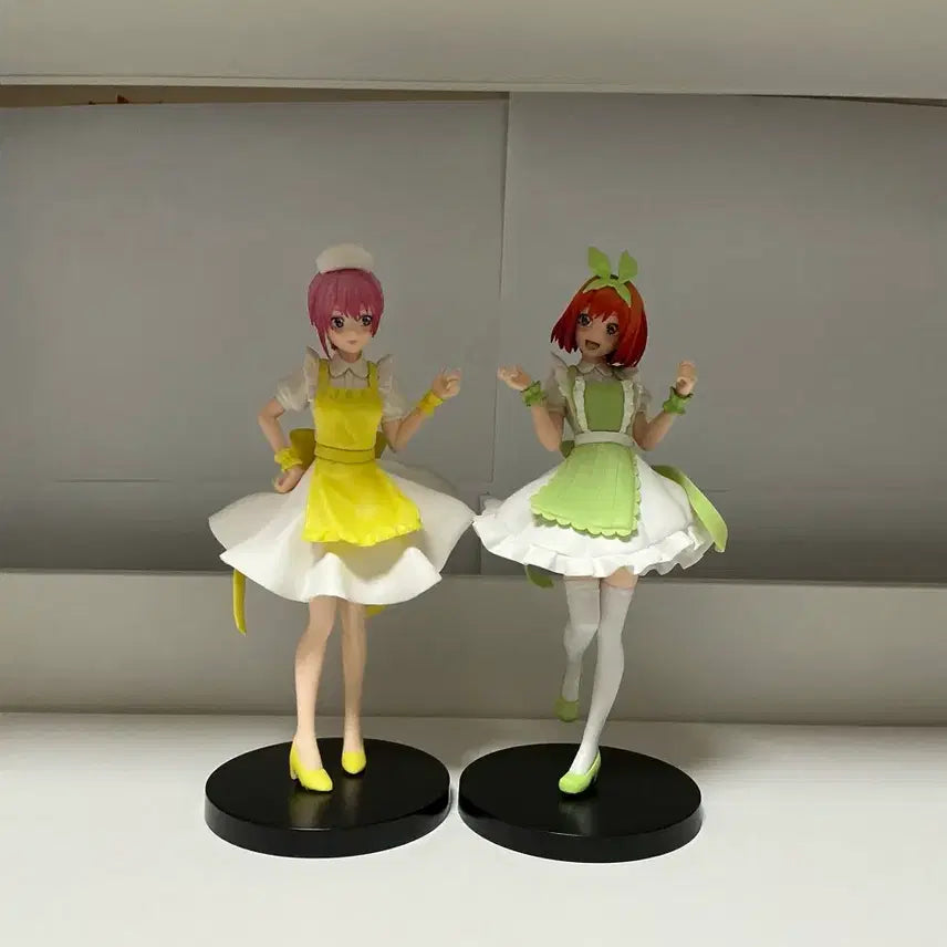 [BUNJANG] The Quintessential Quintuplets Ichika Nakano & Yotsuba Nakano Figure Bundle (Boxless) / 5등분의 신부 이치카,요츠바 피규어 일괄(박스X)