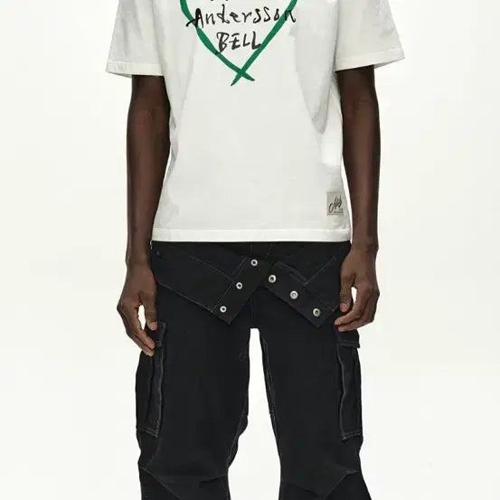 [BUNJANG] Andersson Bell Heart Short-Sleeve T-Shirt XXL / 앤더슨벨 하트 반팔 XXL