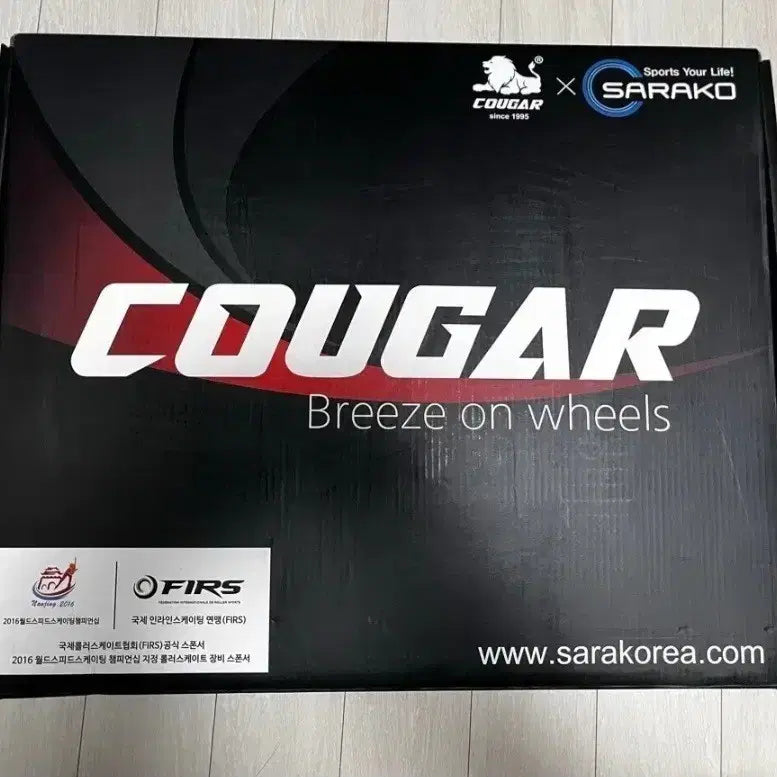 [BUNJANG] Cougar Inline Skates FIRS Official Sponsor / 쿠거 인라인스케이트  FIRS 공식 스폰서