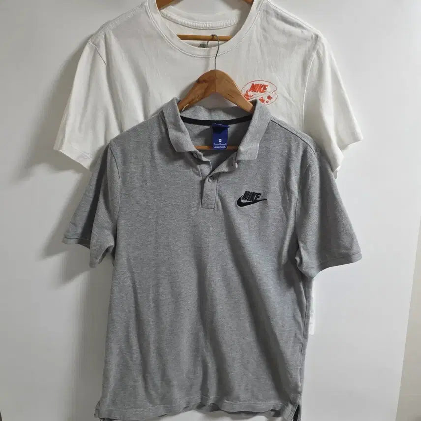 [BUNJANG] Nike 2-Piece T-Shirt Bundle (Pique Polo + Graphic Tee) / [XL] 나이키 반팔 2종 묶음판매 (카라티 + 그래픽 반팔티)