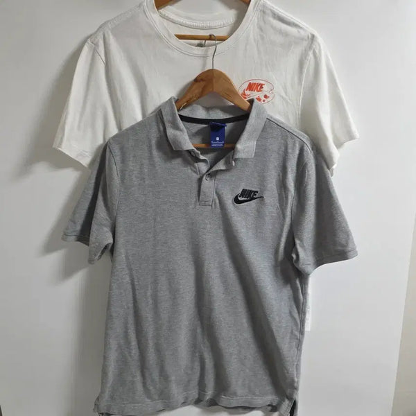[BUNJANG] Nike 2-Piece T-Shirt Bundle (Pique Polo + Graphic Tee) / [XL] 나이키 반팔 2종 묶음판매 (카라티 + 그래픽 반팔티)