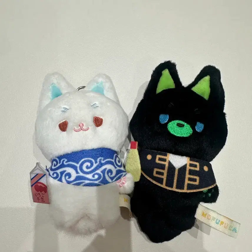 [BUNJANG] Gintama Mofusufs Minis Gintoki & Hijikata Plush Bundle Set / 은혼 모후후사 미니 긴토키, 히지카타 누이 일괄
