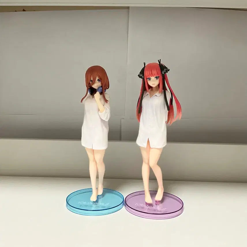 [BUNJANG] The Quintessential Quintuplets Nino & Miku Figure Bundle (Box Included) / 5등분의 신부 니노,미쿠 피규어 일괄(박스O)
