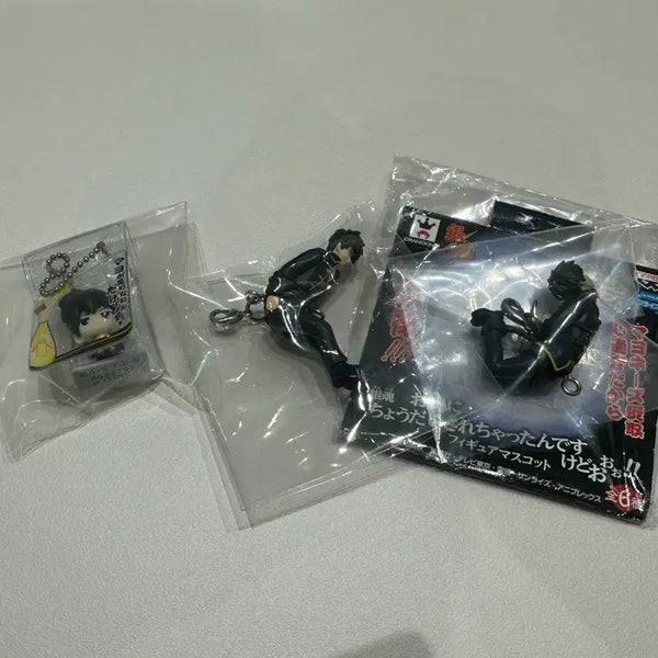 [BUNJANG] Gintama Hijikata Kesuko Binding Gachapon Keychain Set / 은혼 히지카타 결박 귀갑 키링 2종 일괄