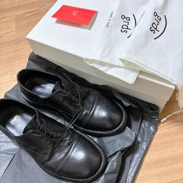 [BUNJANG] Gradus Blucher 08 Black Shoes / 그라더스 블루처08 블랙 250