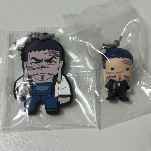 [BUNJANG] Hunter x Hunter Franklin Gacha Rubber Strap Keychain Bundle Set / 일괄) 헌터헌터 프랭클린 가챠 메지루시 러버스트랩 키링