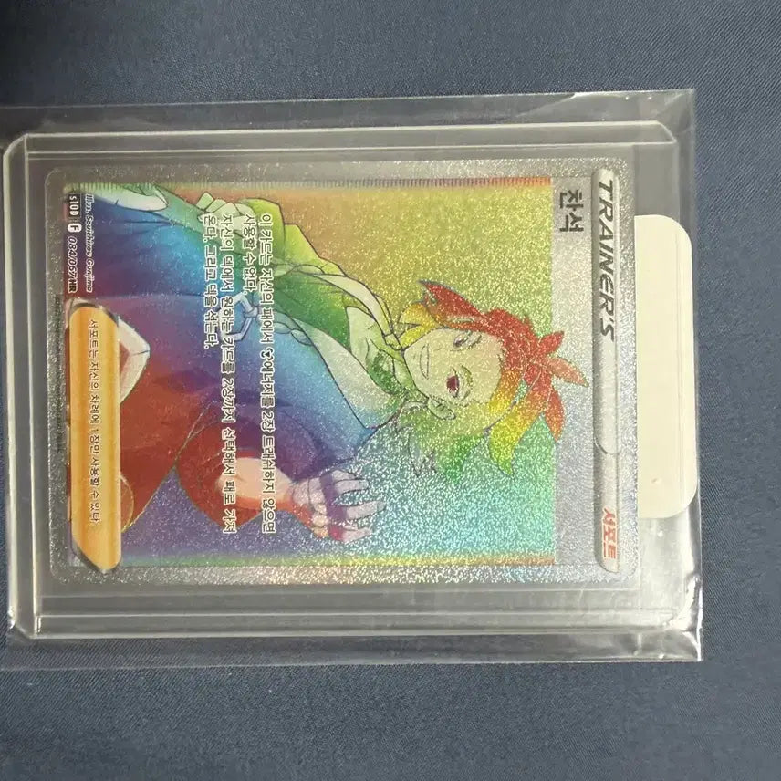 [BUNJANG] Pokemon Card Trainer Support Chanseok HR Card / 포켓몬 카드 트레이너 서포트 찬석 HR