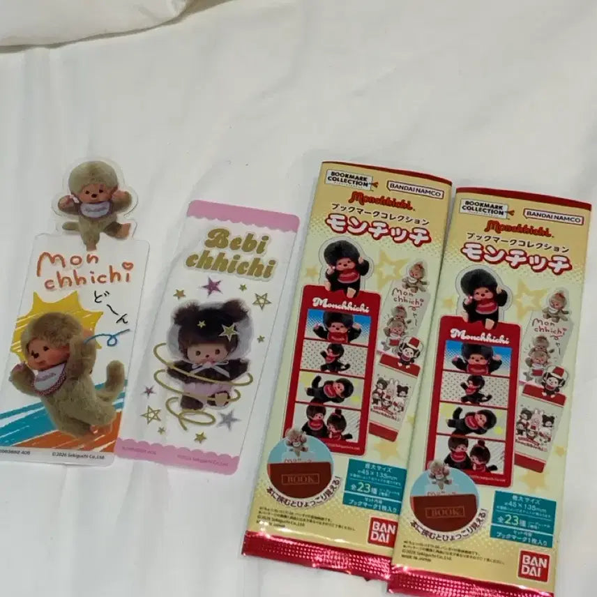 [BUNJANG] Monchhichi Girl Bebichichi Monchhichi Bookmark / (교환/판매) 몬치치 북마크 책갈피 몬치치걸 베비치치 몬치치굿즈
