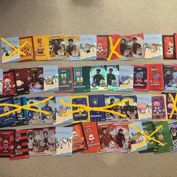 [BUNJANG] K League Sanrio Collaboration Panini Soccer Cards / K리그 산리오 콜라보 파니니 축구카드 1부리그 교환 판매 서울전북울산대전강원안양제주인천광주포항김천부천