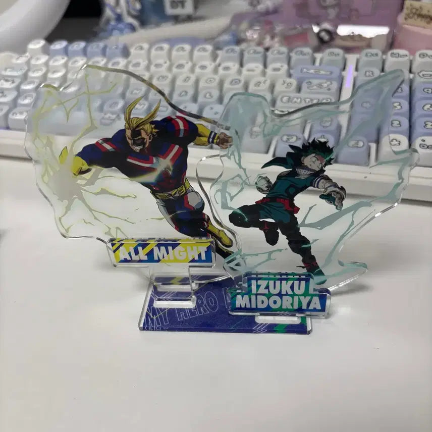 [BUNJANG] My Hero Academia All Might & Izuku Midoriya Acrylic Stand / 나의 히어로 아카데미아 올마이트 미도리야 이즈쿠 아크릴 스탠드
